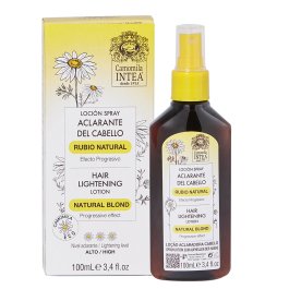 loción aclarante para cabello rubio natural