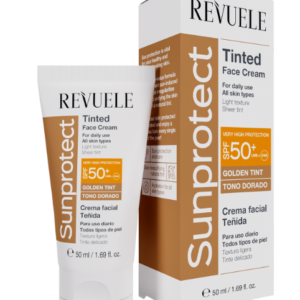 sunprotect tinted face cream spf50+ con color